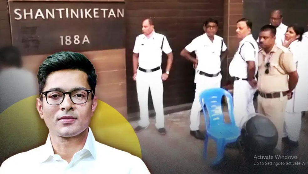 abhishek banargee house police investigation in kolkata
