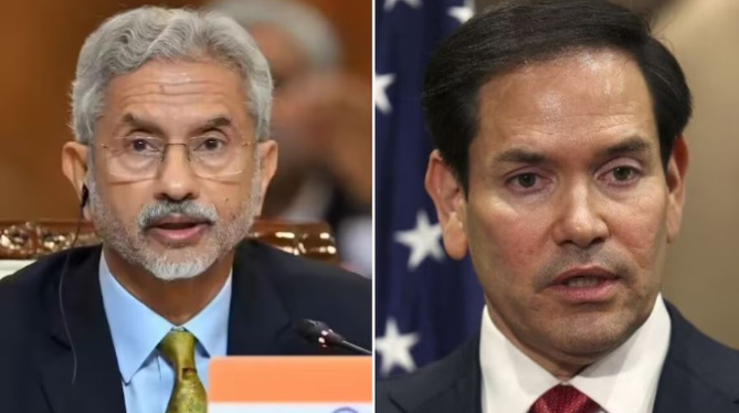 Middle east war S jaishankar and Marco meets on issue