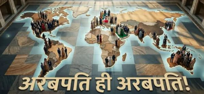 दुनिया में अरबपतियों की संख्या में बढ़ोतरी का ग्राफ 2031 तक