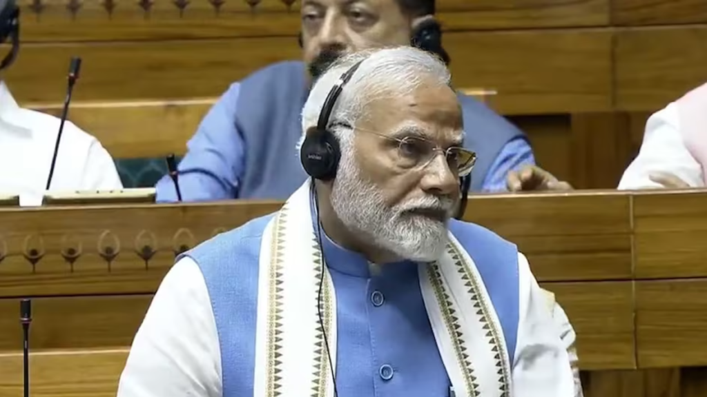 NDA की मंगल मिलन बैठक में PM मोदी का पेपर लीक पर सख्त संदेश