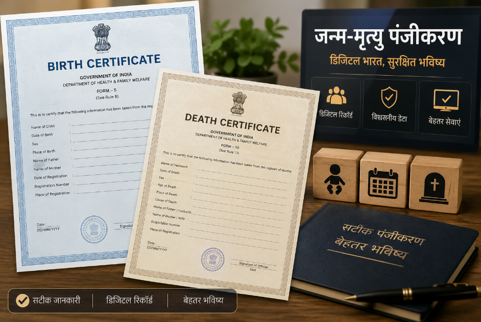 जन्म-मृत्यु पंजीकरण संशोधन विधेयक 2026 लोकसभा में पारित