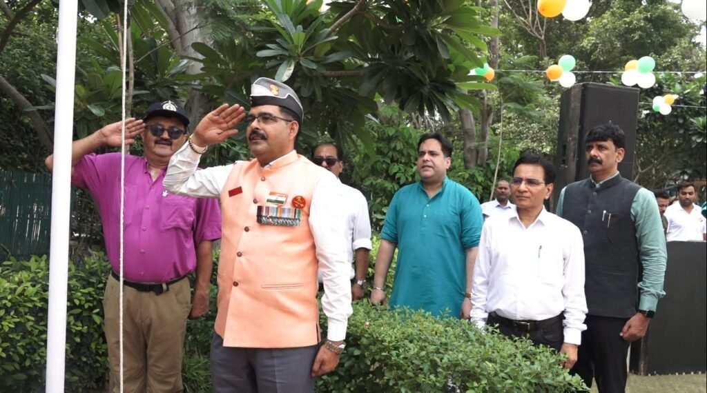 BTCA स्वतंत्रता दिवस समारोह में योगेन्द्र सिंह यादव