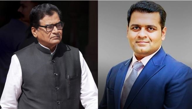 Rajya Sabha Election उत्तर प्रदेश में राज्यसभा चुनाव के लिए रामगोपाल यादव और धनराज परिमल नाथवानी ने नामांकन दाखिल किया।