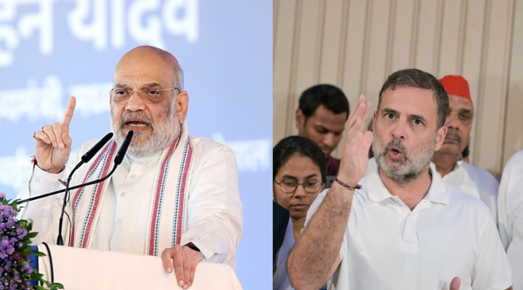 अमित शाह का राहुल गांधी पर हमला और दिल्ली जल बोर्ड परियोजनाओं का कार्यक्रम